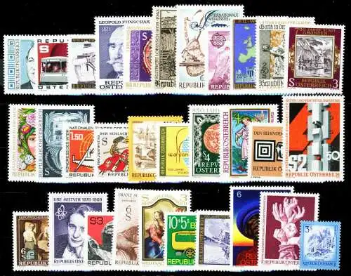 ÖSTERREICH Nr 1566-1596 postfrisch JAHRGANG S894692