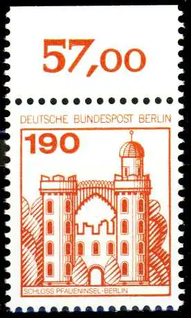 BERLIN DS BURGEN u. SCHLÖSSER Nr 539 postfrisch ORA 21300E