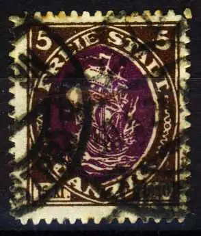 DANZIG 1921 Nr 53 gestempelt 12C45E
