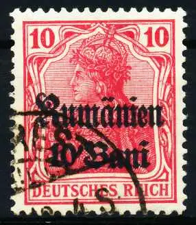 BES 1WK D-MV RUMÄNIEN Nr 9a gestempelt 4A55DA