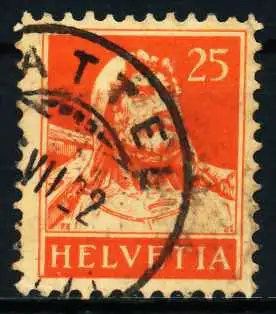 SCHWEIZ 1921 Nr 167 gestempelt 4C64DE