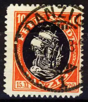 DANZIG 1921 Nr 54 gestempelt 12C482