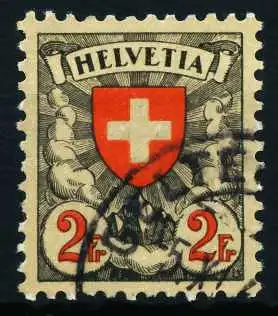 SCHWEIZ 1924 Nr 197z gestempelt 4C6672