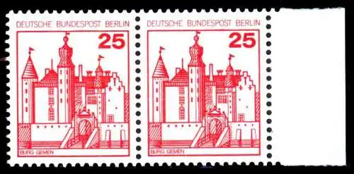BERLIN DS BURGEN u. SCHLÖSSER Nr 587 postfrisch WAAGR P 236FBA