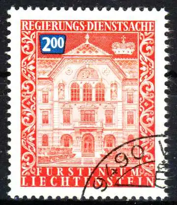 LIECHTENSTEIN DIENST Nr 68 gestempelt 264276