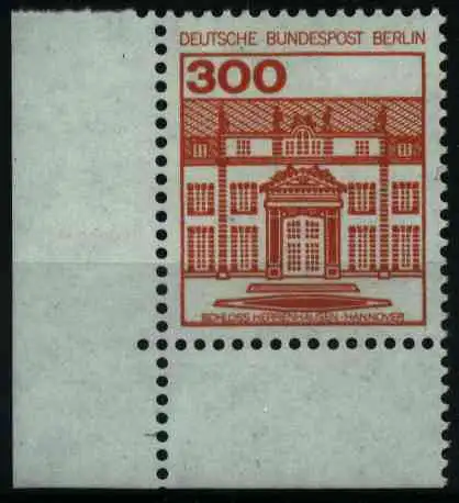 BERLIN DS BURGEN u. SCHLÖSSER Nr 677 postfrisch ECKE-UL 0E26D6