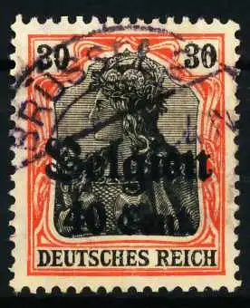 BES 1WK LP BELGIEN Nr 19 zentrisch gestempelt 588B52