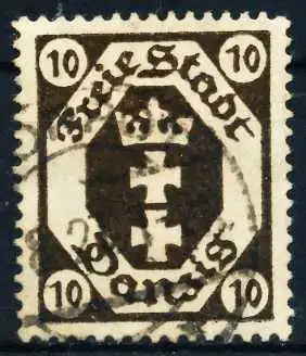 DANZIG 1921 Nr 74X gestempelt 4C071A
