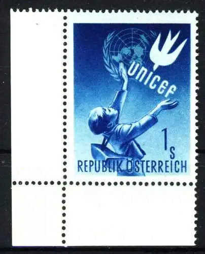 ÖSTERREICH 1949 Nr 933 postfrisch ECKE-ULI 32F87E