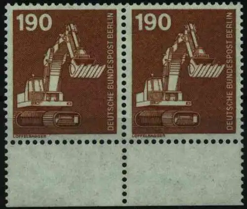 BERLIN DS INDUSTRIE u. TECHNIK Nr 670 postfrisch WAAGR 0E3A02