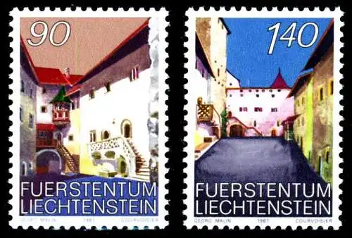 LIECHTENSTEIN 1987 Nr 919-920 postfrisch SB46286