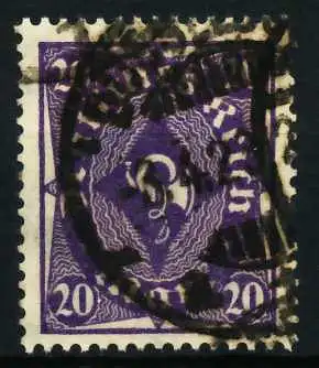 D-REICH INFLA Nr 230P zentrisch gestempelt 6A147A