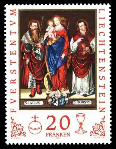 LIECHTENSTEIN 1997 Nr 1151 postfrisch SA18BE2