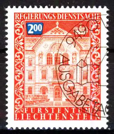 LIECHTENSTEIN DIENST Nr 68 gestempelt 264282