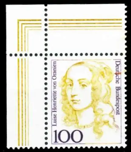 BRD DS FRAUEN Nr 1756 postfrisch ECKE-OLI 60A03E