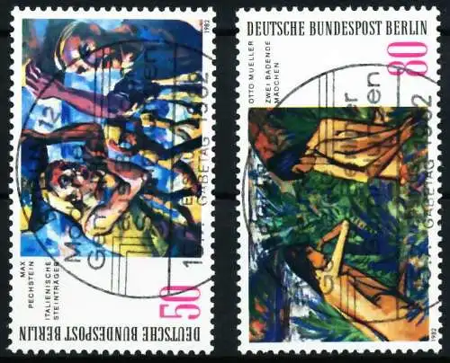 BERLIN 1982 Nr 678-679 zentrisch gestempelt 622CDE
