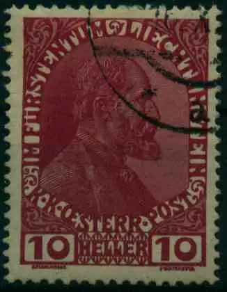 LIECHTENSTEIN 1917 Nr 6 gestempelt 0AE14A