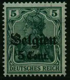 BES 1WK LP BELGIEN Nr 12Ib postfrisch 0E934E