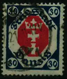 DANZIG 1921 Nr 78X gestempelt 0F404A