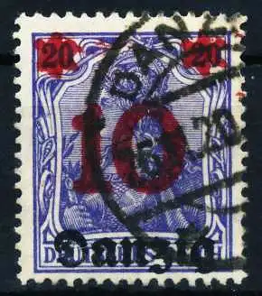 DANZIG 1920 Nr 17 gestempelt 4BD68A
