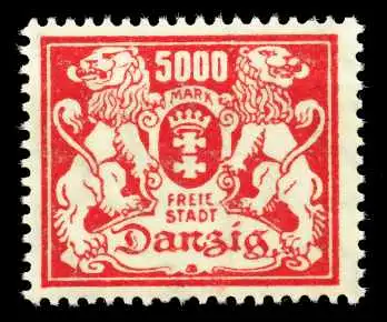 DANZIG 1923 Nr 152 postfrisch 4CFC9E