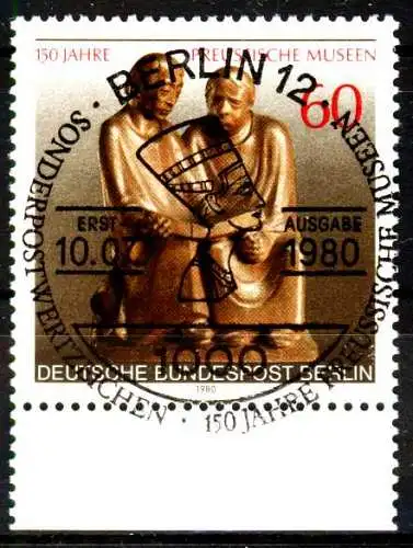 BERLIN 1980 Nr 626 ESST zentrisch gestempelt URA 1E34A6