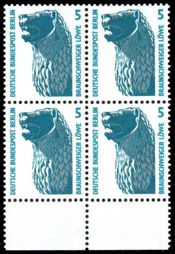 BERLIN DS SEHENSW Nr 863 postfrisch VIERERBLOCK URA 143566