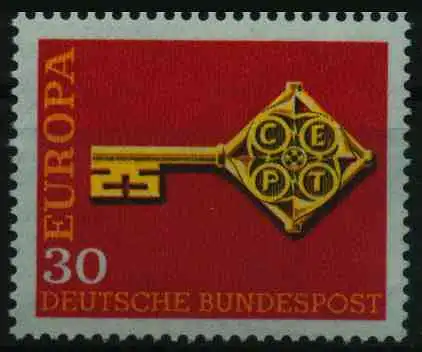 BRD BUND 1968 Nr 560 postfrisch 0FDBAA