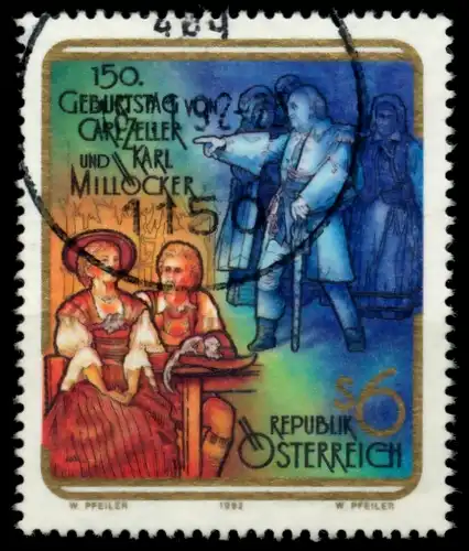 ÖSTERREICH 1992 Nr 2060 zentrisch gestempelt 6ECCC2