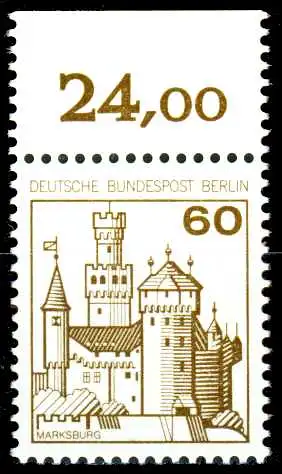 BERLIN DS BURGEN u. SCHLÖSSER Nr 537 postfrisch ORA 212F66