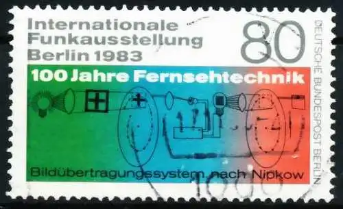 BERLIN 1983 Nr 702 zentrisch gestempelt 622EA2