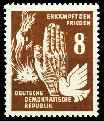 DDR 1950 Nr 277 postfrisch 4FFD5E
