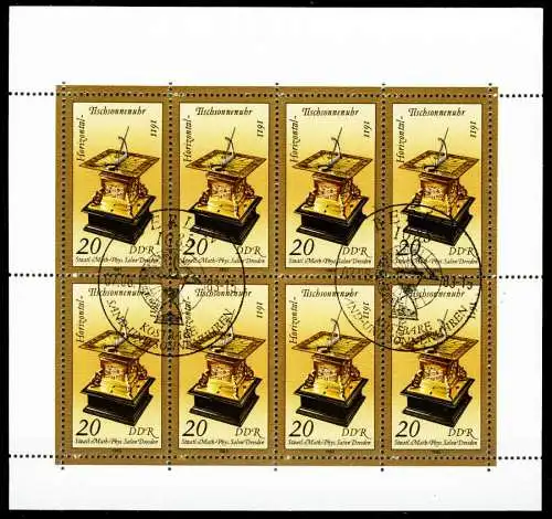 DDR BLOCK KLEINBOGEN Nr 2798 KLEINBG S51E462