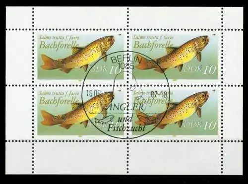 DDR BLOCK KLEINBOGEN Nr 3096Iv ESST KLEINBG 568372