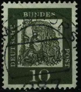 BRD DS BED. DEUT. Nr 350y zentrisch gestempelt 0E6F1E