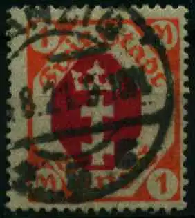 DANZIG 1921 Nr 83X gestempelt 0F40DE