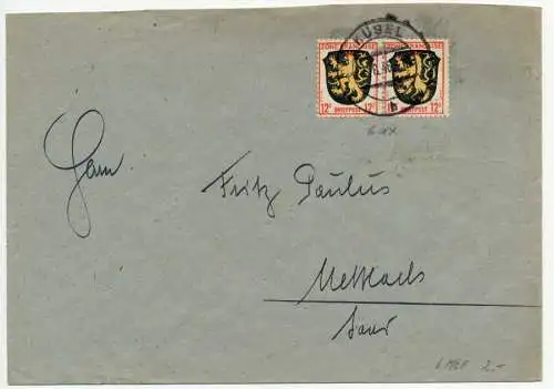 FRANZ. ZONE ALLG. AUSG. Nr 6 BRIEF MEF 5BC2FA