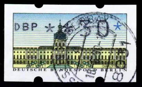 BERLIN ATM 1987 Nr 1-030 gestempelt 2C57A6