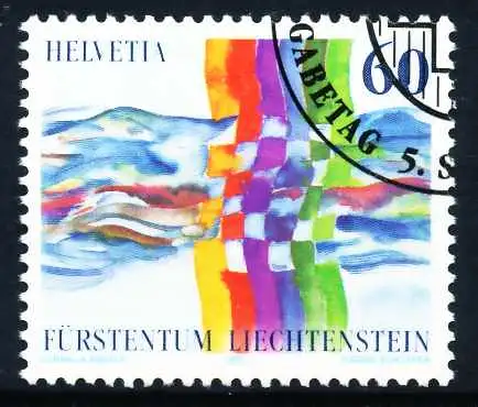 LIECHTENSTEIN 1995 Nr 1115 gestempelt SA191AE