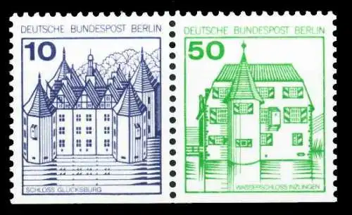 BERLIN ZUSAMMENDRUCK Nr W74 postfrisch WAAGR PAAR S9F0786