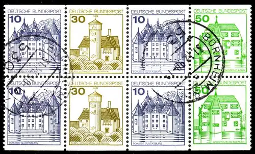 BRD BUND HEFTCHENBLATT Nr HB 27I gestempelt 14CE3A