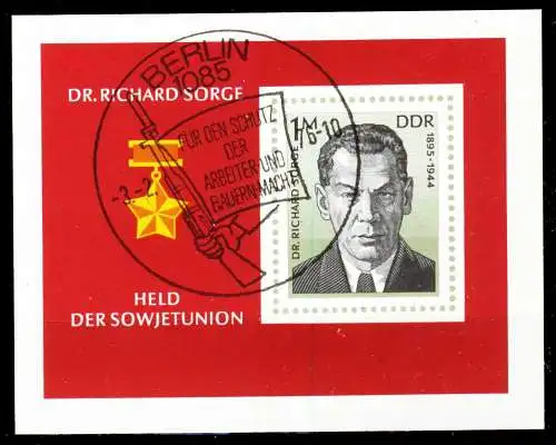 DDR BLOCK KLEINBOGEN Block 44 SSR S52351A