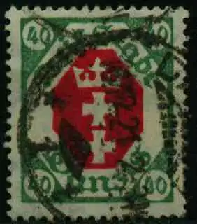 DANZIG 1921 Nr 79X gestempelt 0F405E