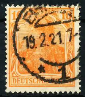D-REICH INFLA Nr 141 gestempelt 6874FE