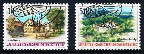 LIECHTENSTEIN 1996 Nr 1126-1127 gestempelt SA19222