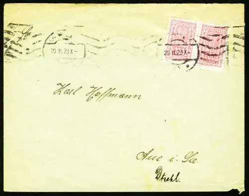 ÖSTERREICH 1922 Nr 383 BRIEF MEF 290146