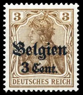 BES 1WK LP BELGIEN Nr 11aI postfrisch 4181F2