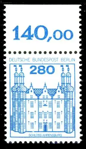 BERLIN DS BURGEN u. SCHLÖSSER Nr 676 postfrisch ORA 213016