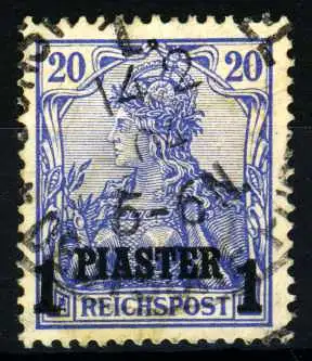 DEUTSCHE AUSLANDSPOSTÄMTER TÜRKEI Nr 14I ZENTR- 205C82