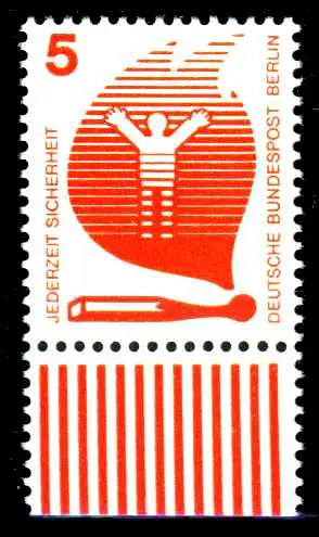 BERLIN DS UNFALLV Nr 402 postfrisch URA 1A25FA